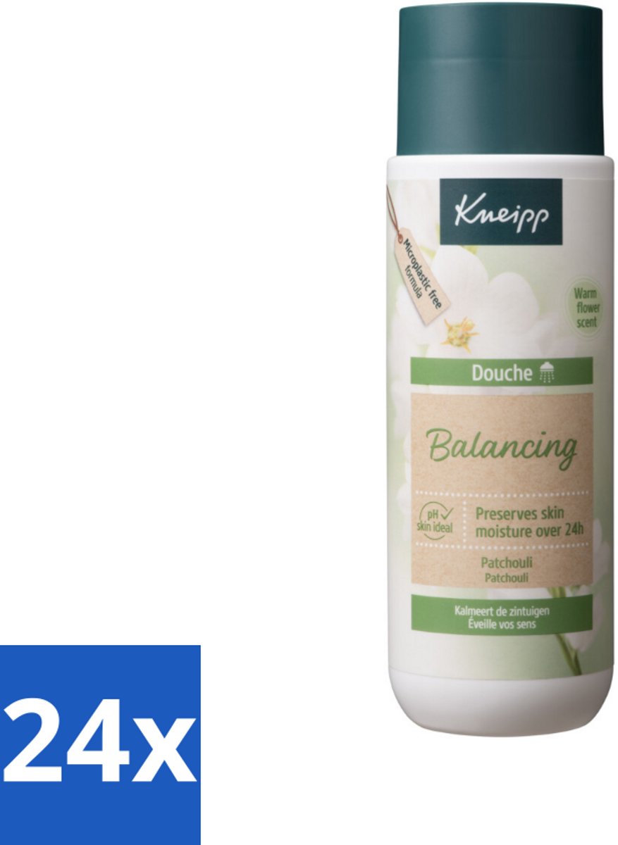 Kneipp - Douchegel - Patchouli - 200 ml - Voordeelverpakking - 24 stuks