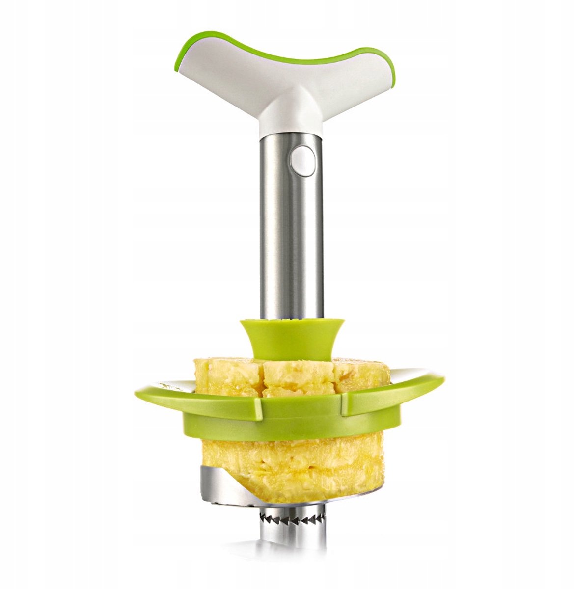 VacuVin Deluxe Ananassnijder - Snel en Makkelijk Ananas Portioneren