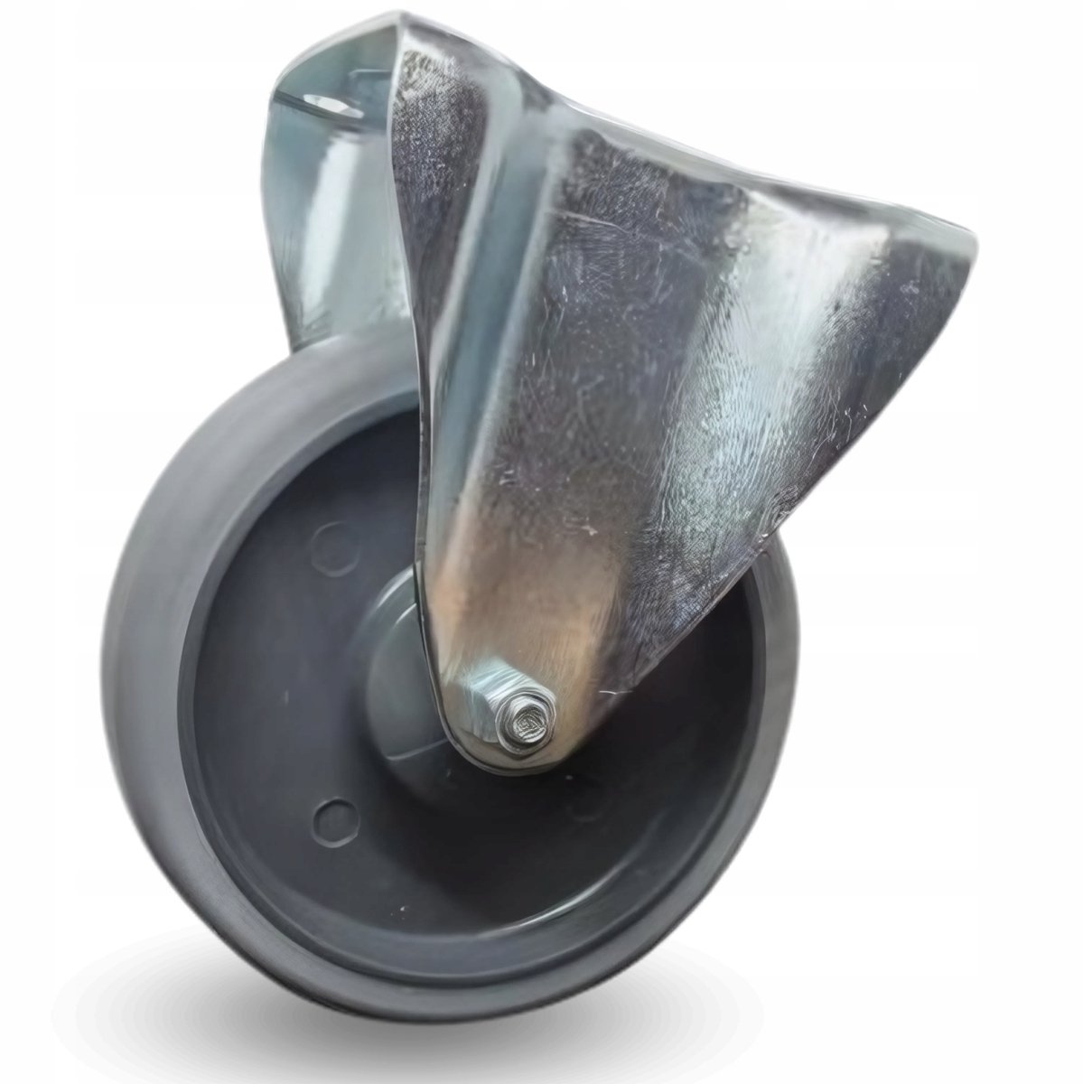 Zwenkbarwiel 200 mm, trekvermogen 225 kg, thermoplastisch rubber