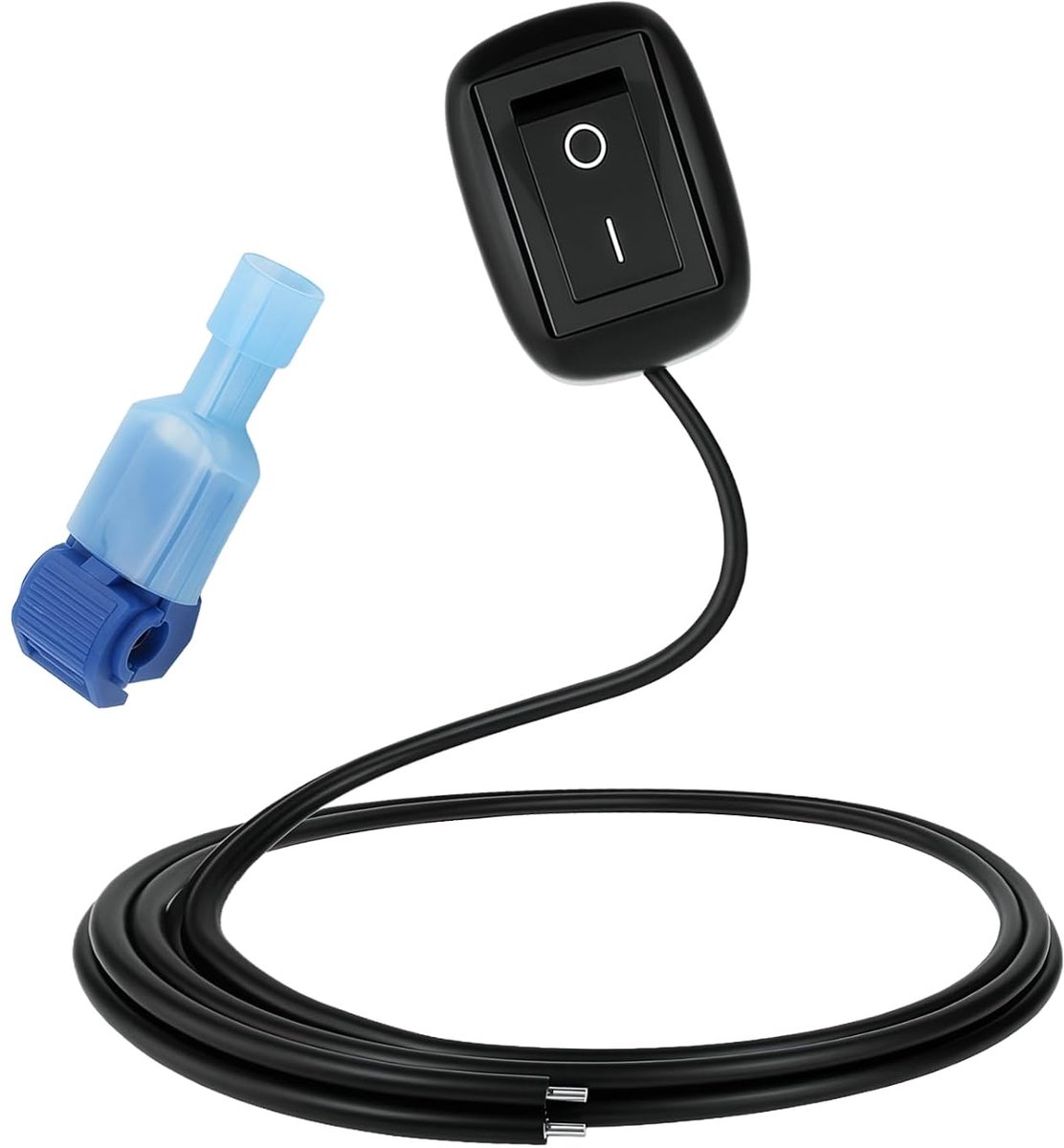 12V Schakelaar - Waterdicht On/Off - Zelfklevende Drukknop - Geschikt voor Auto, Van, SUV - ShopVlot
