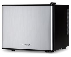 Klarstein Mini-Koelkast SecretHiding 2 Niveaus 17L 26 dB Thermo-elektrisch - Minikoelkast Drankkoeler Hotelkoelkast - voor Hotelkamer voor Slaapkamer - Compact - Mini Fridge - Kleine Koelkast - Compact Koelkast