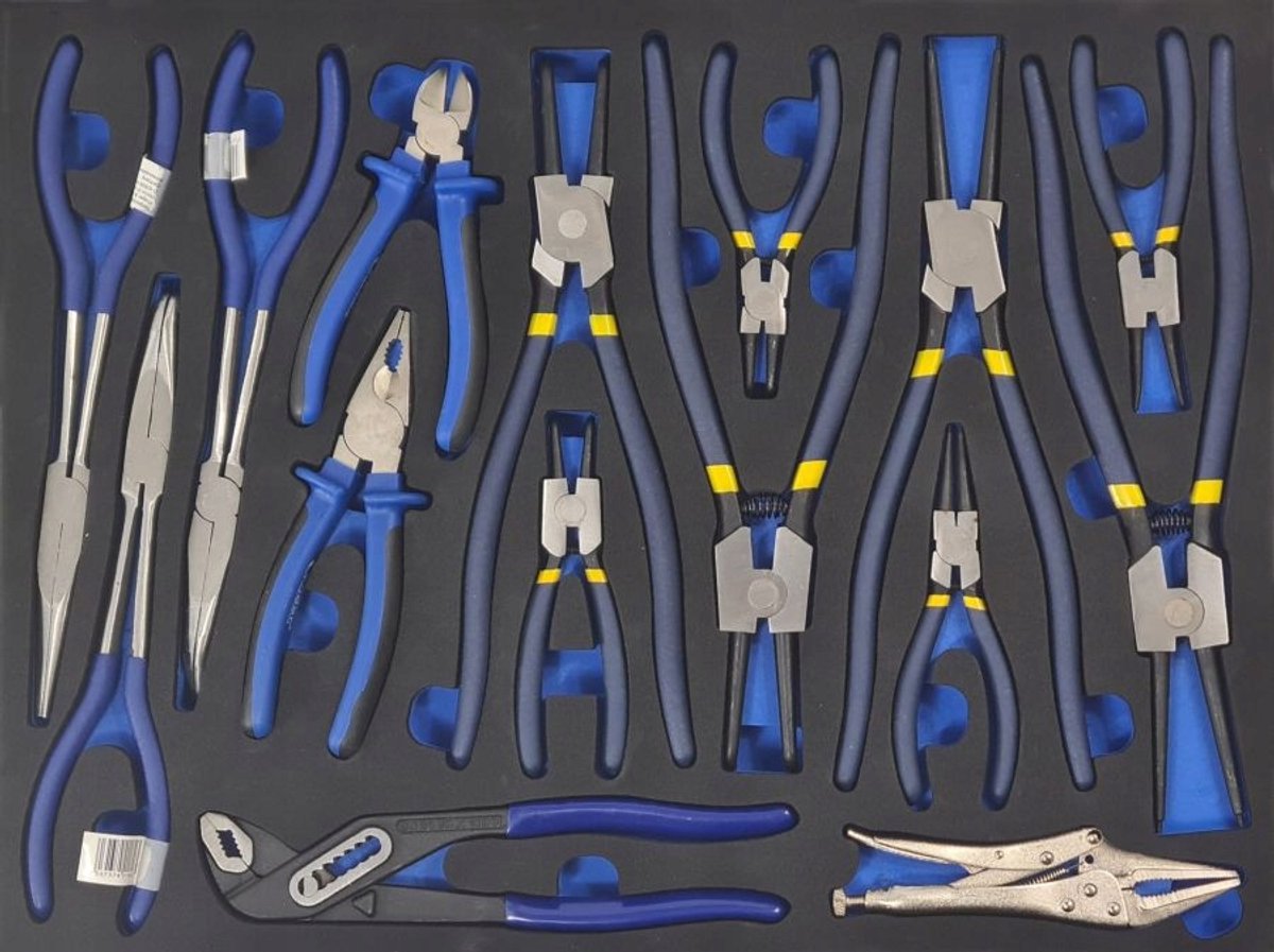 Universele Seeger Tangenset - 9 Delig - Professioneel Gereedschap
