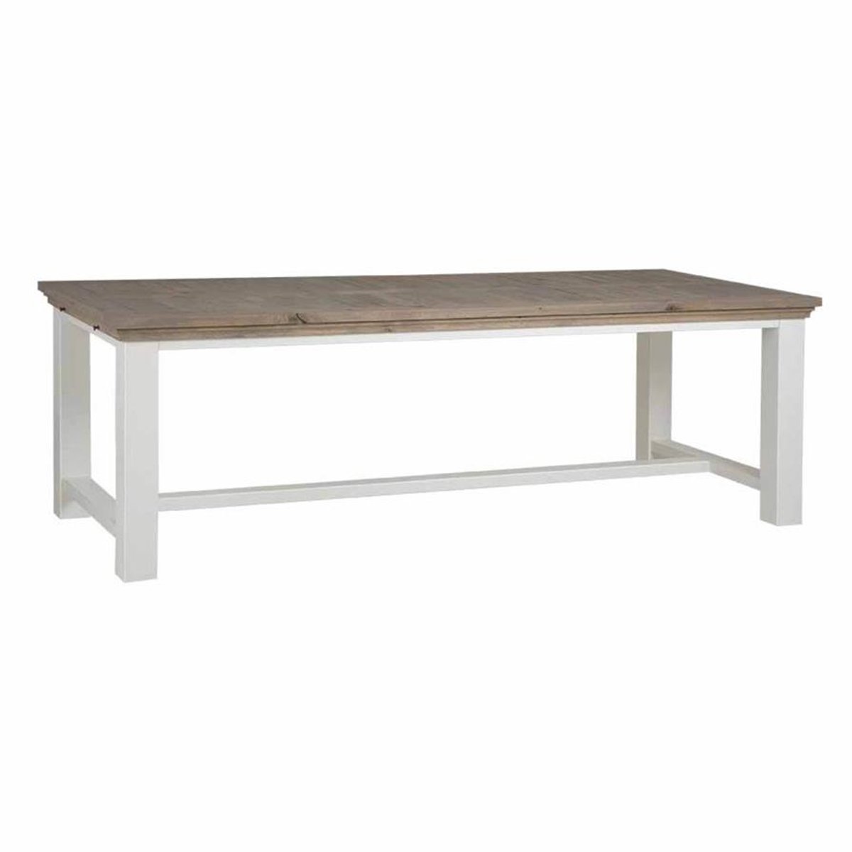 Tower Living Eettafel Parma - Rechthoek Wit Hout - 200x100x78cm