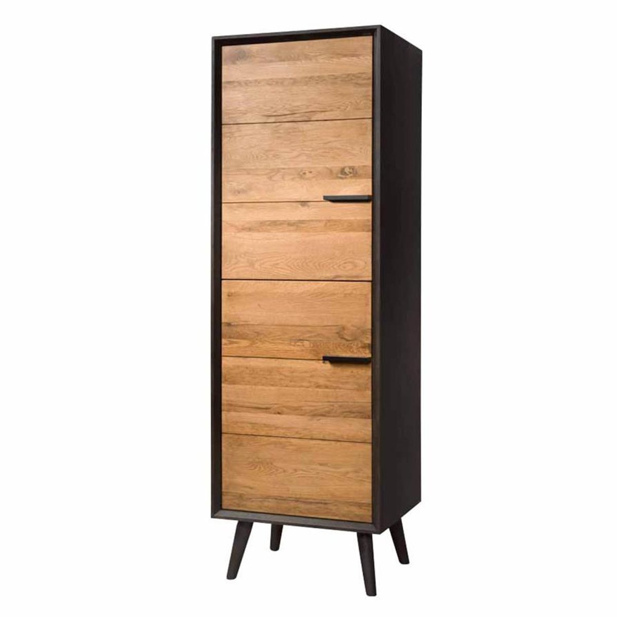 Tower Living Opbergkast Bresso - Naturel Hout - 45x55x174cm