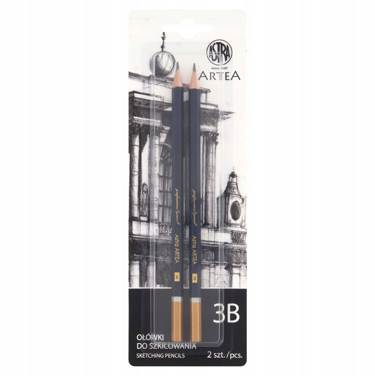 Astra Artea Tekenpotloden 3B - Set van 2