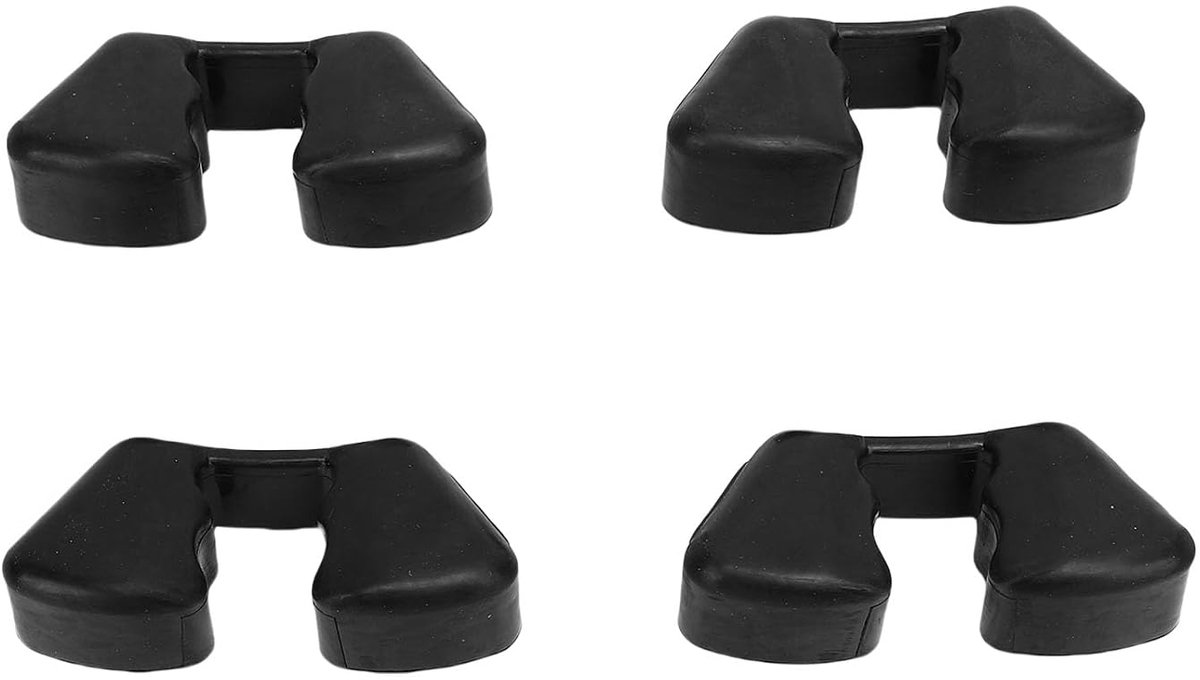 Achterwielnaaf demper set - 4 stuks - rubber - verlengt levensduur motor - ShopVlot