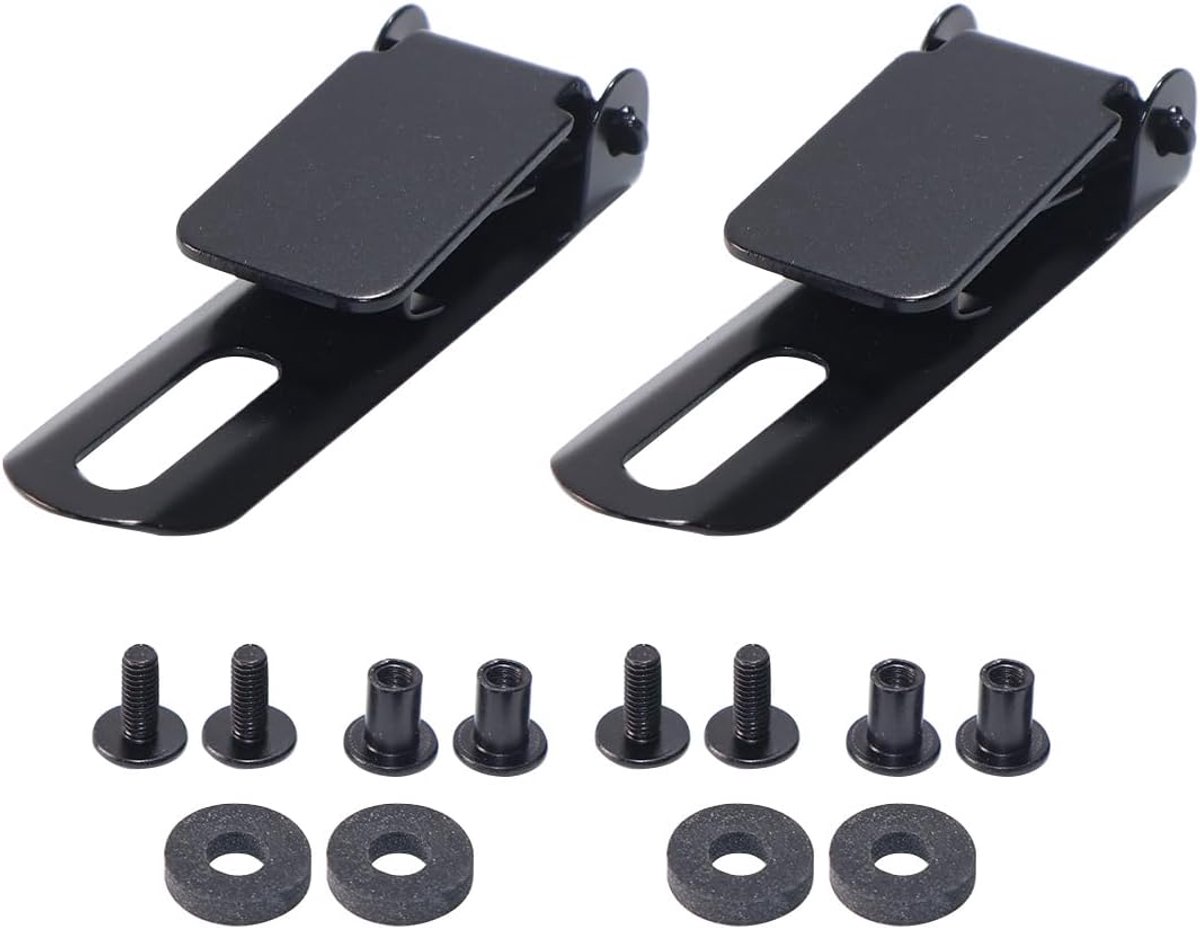 Belt clips universeel - Kydex, nylon en leer - Flexibele montage - Voor veilig dragen - ShopVlot
