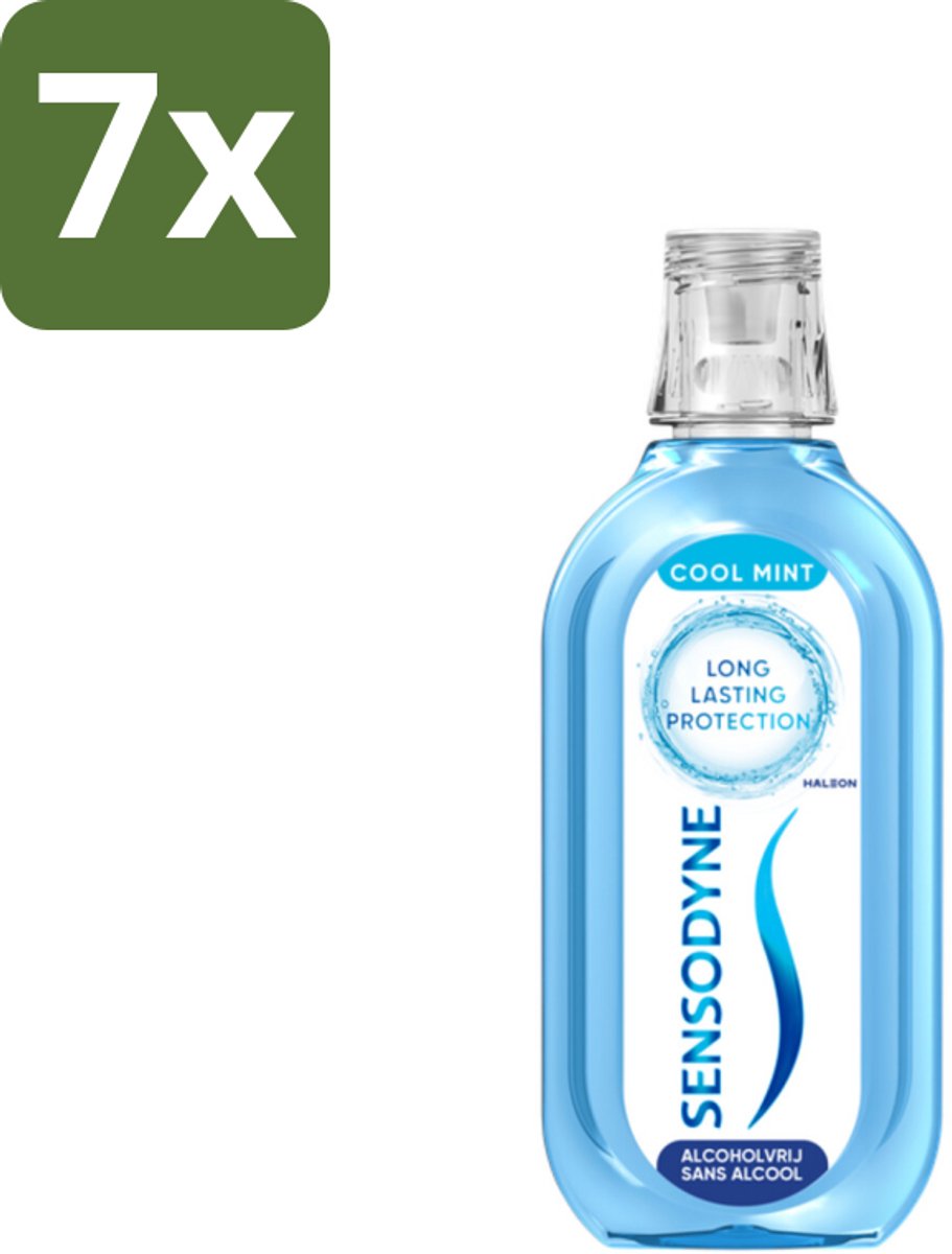 Sensodyne - Mondwater - Fresh & Cool - 500ml x 7