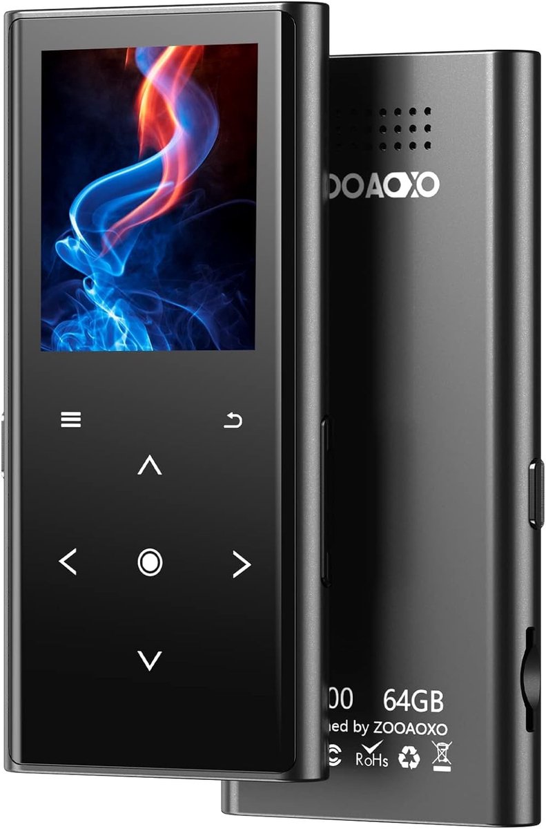 MP3-speler - Multicolor - Compact Formaat - Met Bluetooth 5.2 en Ingebouwde HD-luidspreker - Voor Muziekliefhebbers