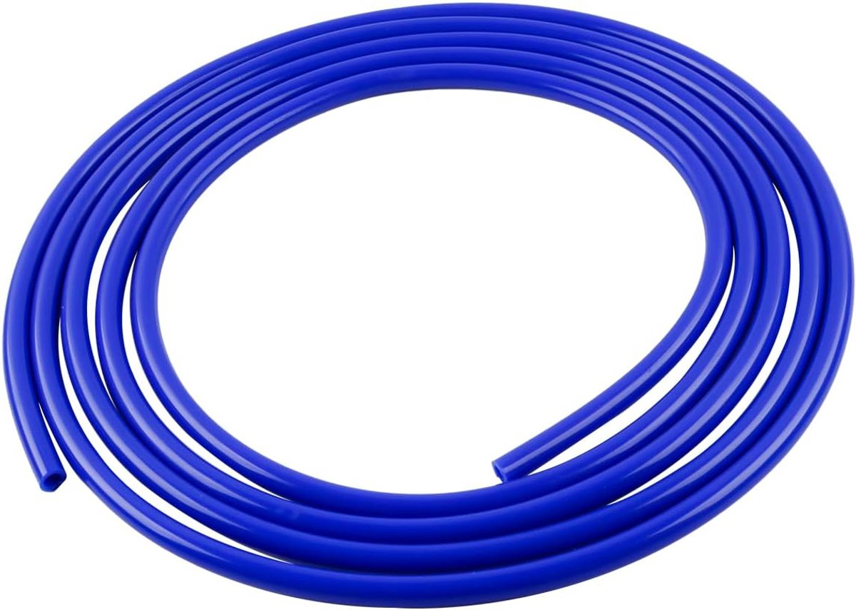 Length 1m hose blue silicone vacuum hose car negative pressure hose inner diameter 5mm outer diameter 10mm vacuum - ShopVlot