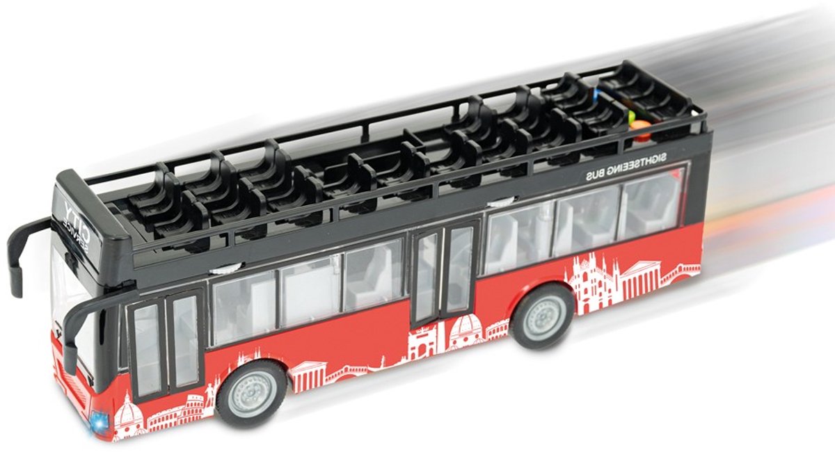 Sightseeing Bus 1:16 Hop-on Hop-off Bus