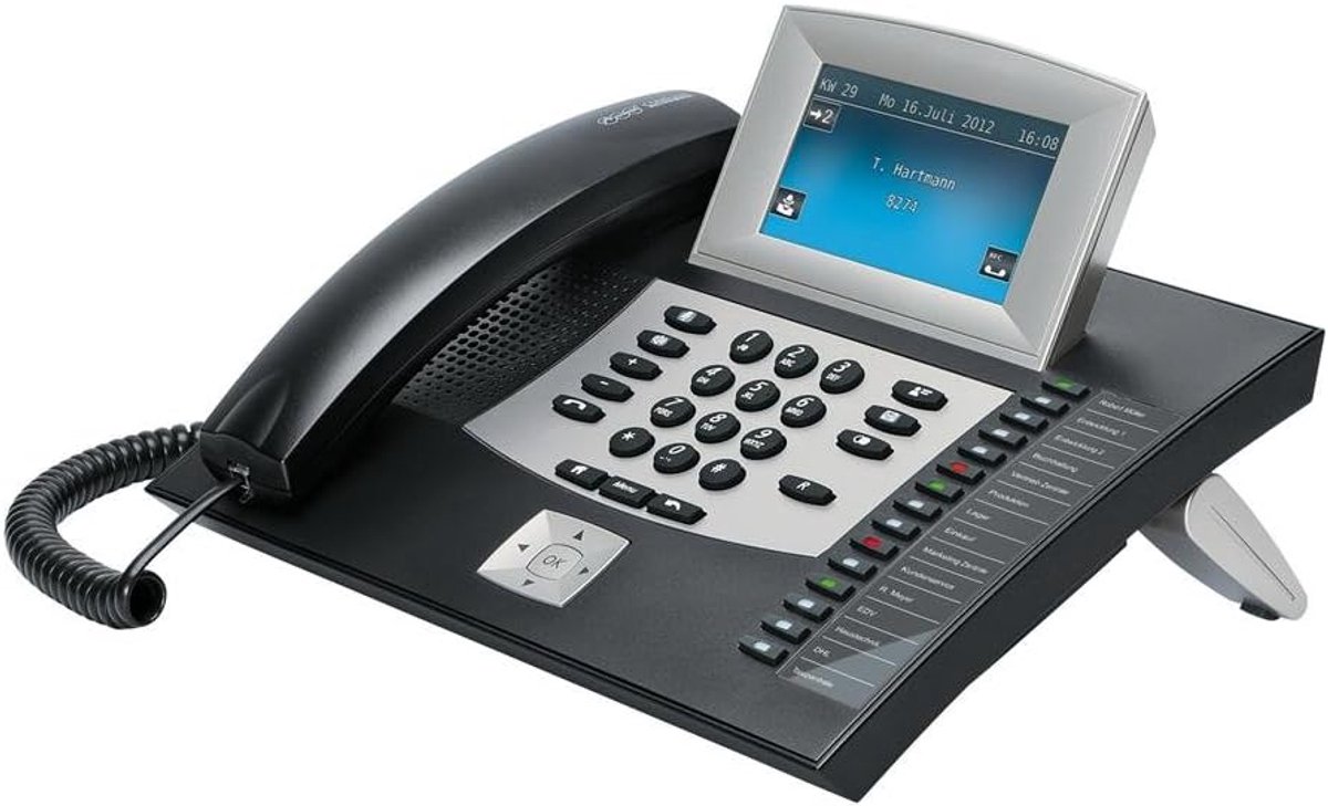 IP telefoon Comfortel 2600 - zwart - Busy Lamp Field - ideaal voor zakelijke communicatie - ShopVlot