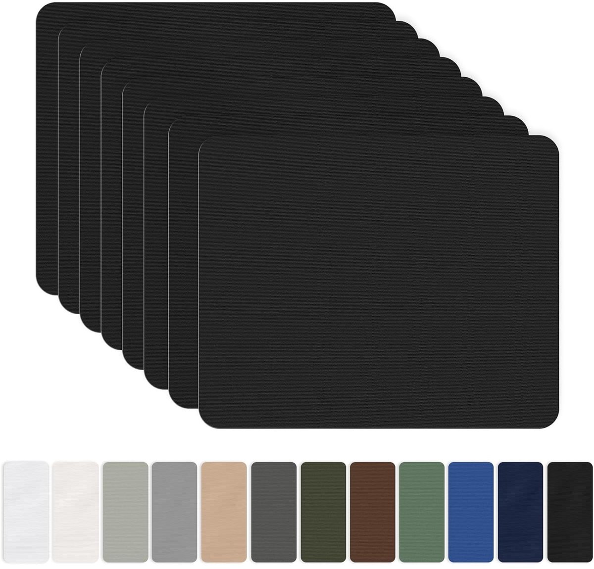 Reparatieset tentdoek - Zwart - 20 x 15 cm - Nylon Zelfklevende Waterdichte Patch - Voor Tent, Donsjack en Slaapzak