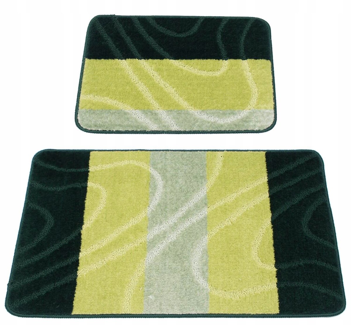 Zachte Antislip Badkamermatten Set - 2 Delig