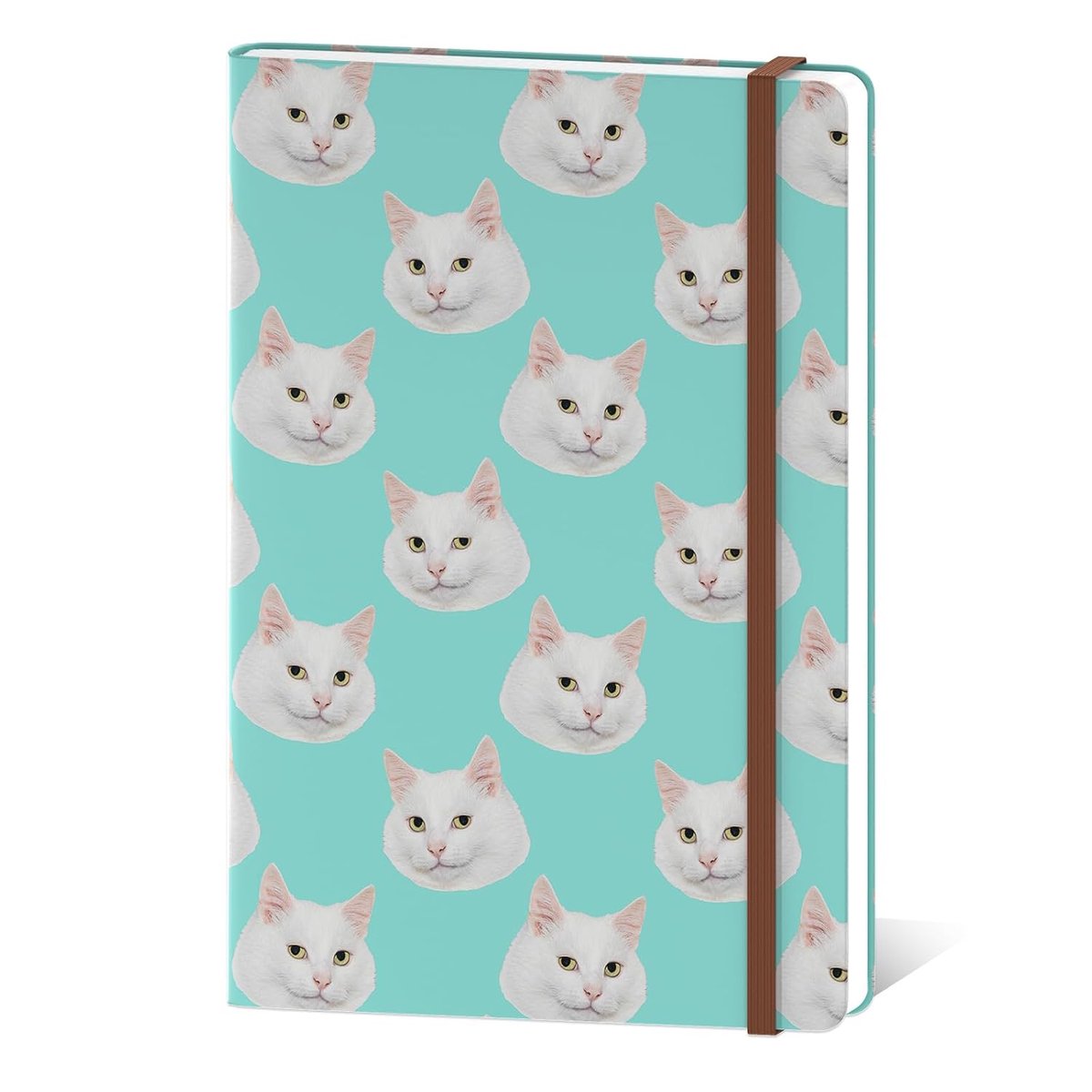 Lined Journal, Hard Cover Notebook, Diary for Women, 160 Pages Thick Paper, Medium 5.7 x 8.4 inches, Cute Aesthetic A5 - ShopVlot