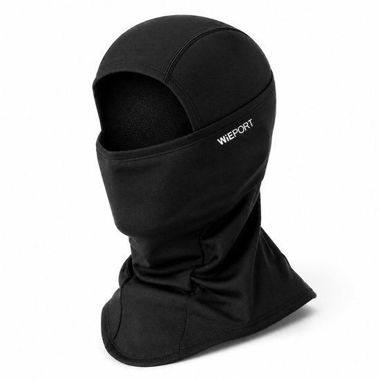 Wieport Bivakmuts - Balaclava voor Skiën, Motor, Snowboarden & Fietsen - Ski Masker - Nekwarmer - Reflecterend