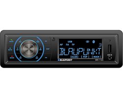 Blaupunkt BPA 1120 - 1-DIN Autoradio met Bluetooth 5.0 - USB & AUX - FM/RDS - Handsfree Bellen - 4x20W - Korte Inbouwdiepte