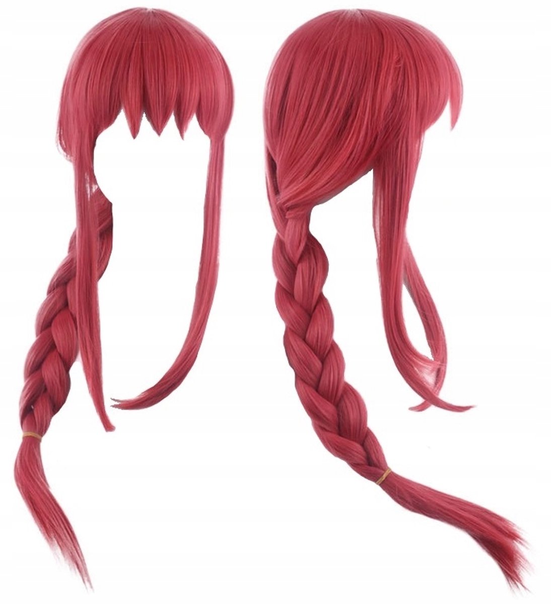Makima Pruik Chainsaw Man Cosplay Anime - Malin Kleur, Lang Haar