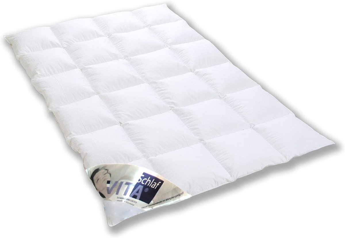 Donzen dekbed 155x200cm - 100% dons - luxe atelierkwaliteit - optimaal slaapcomfort - ShopVlot