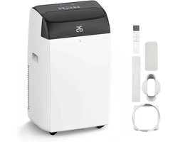 House Of Atelier - Mobiele Airconditioning - Mobiel Koelsysteem - Airco Unit - Klimaatsysteem - 12000 BTU - 4-in-1 Functie