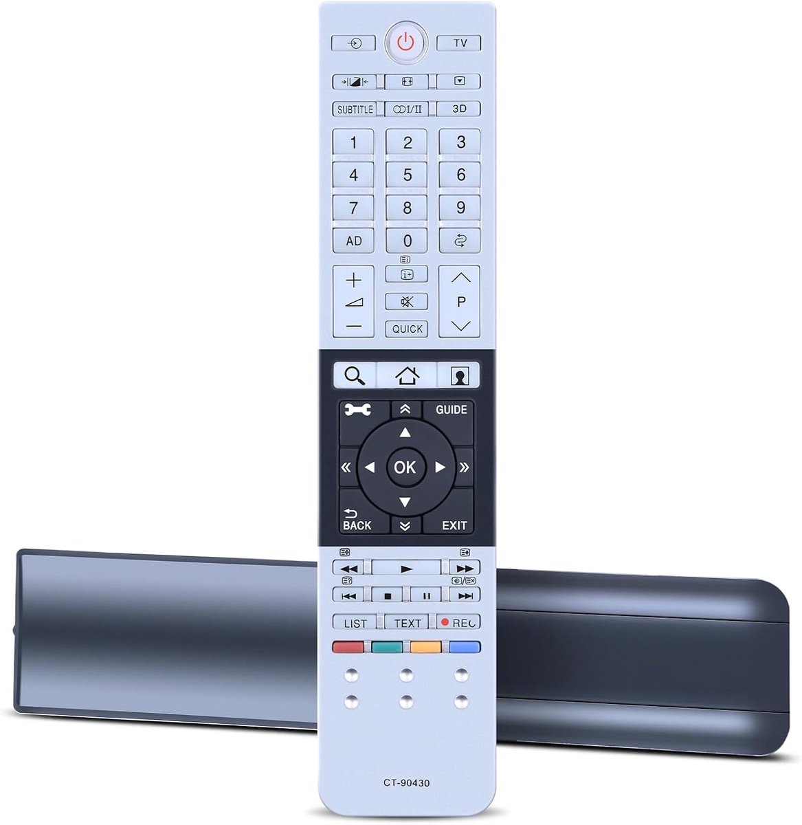 CT-90430 Remote Control Suitable For Toshiba Smart TV CT-90429 CT-90428 CT-90427 32L4300U 32L6353RK 39L4333DG - ShopVlot