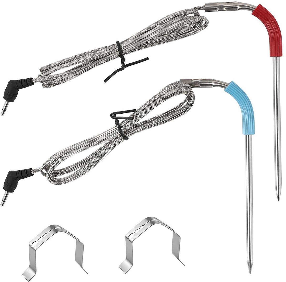 2 stuks vervangende sonde voor grillthermometer compatibel met Weber - ShopVlot