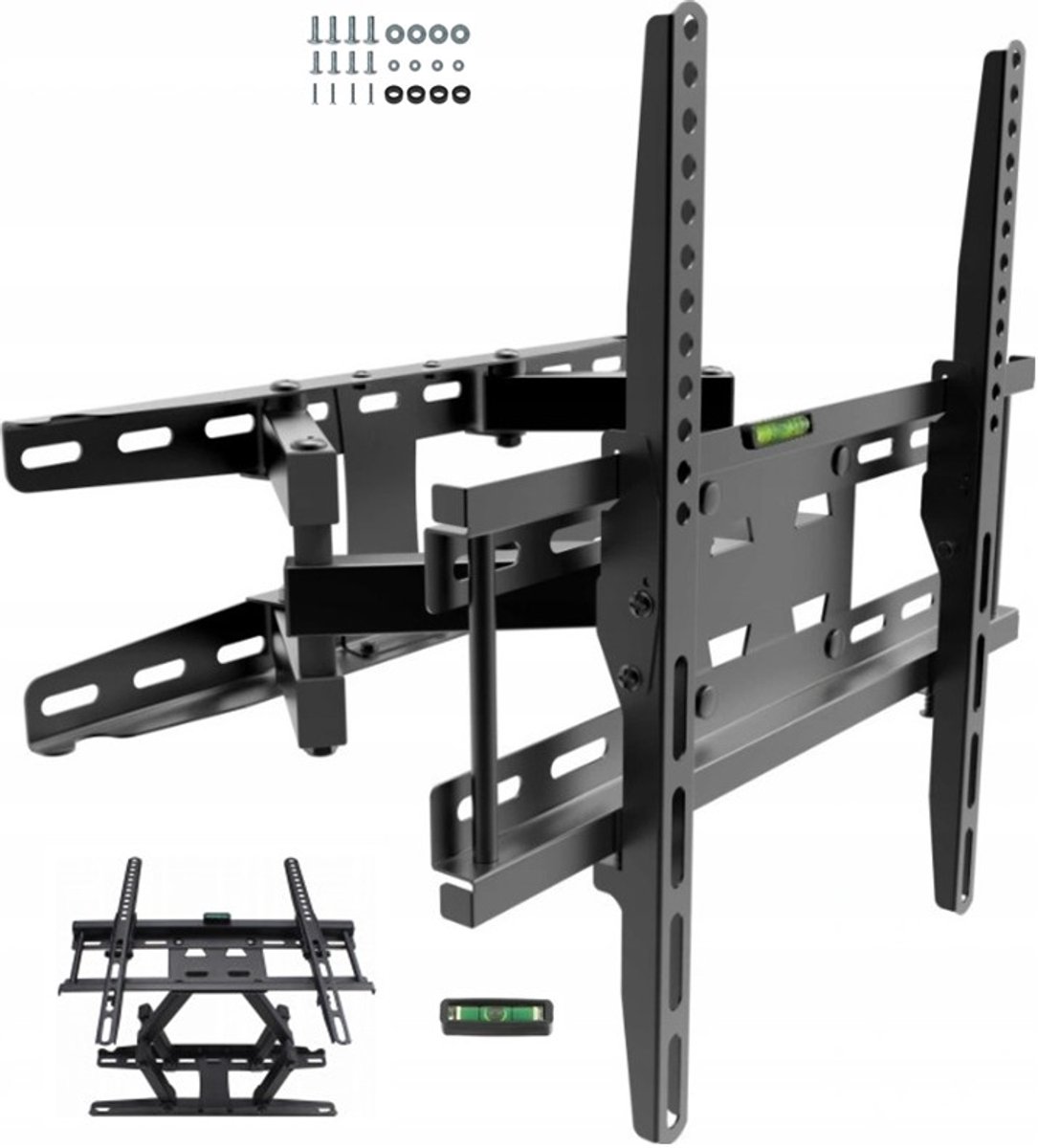 Draaibare TV-muurbeugel - Universeel - 45 kg - Verstelbaar