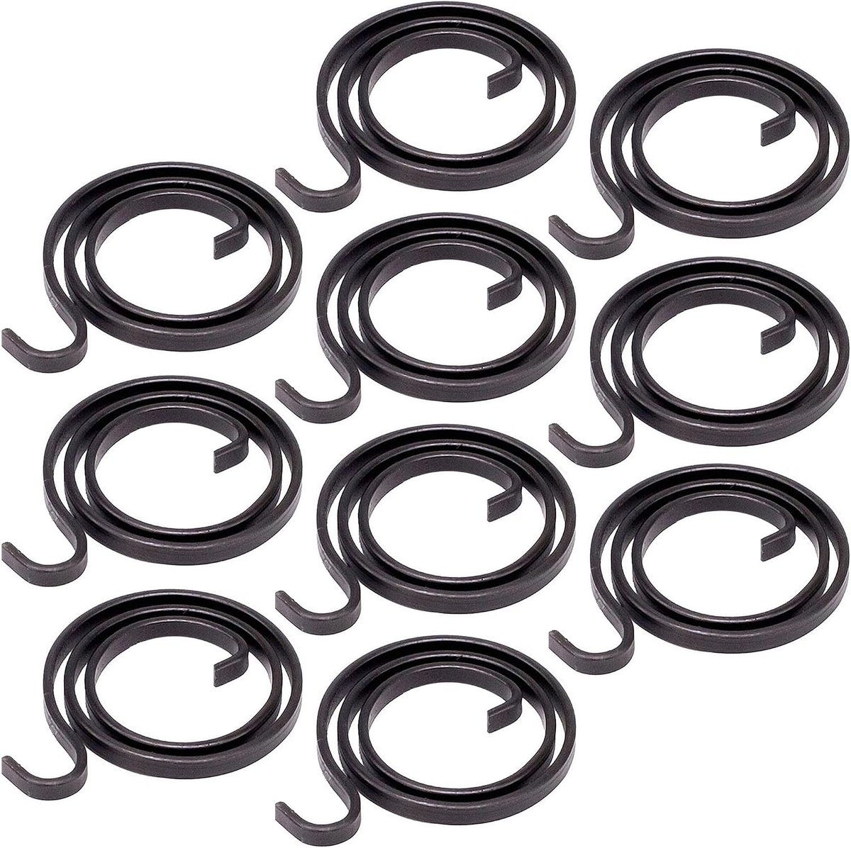 NIYATA Pack of 10 Door Handle Springs, 1.9 Rotations, Inner Spool with Handle, 2.9 mm Wide, for Replacing Handles and - ShopVlot