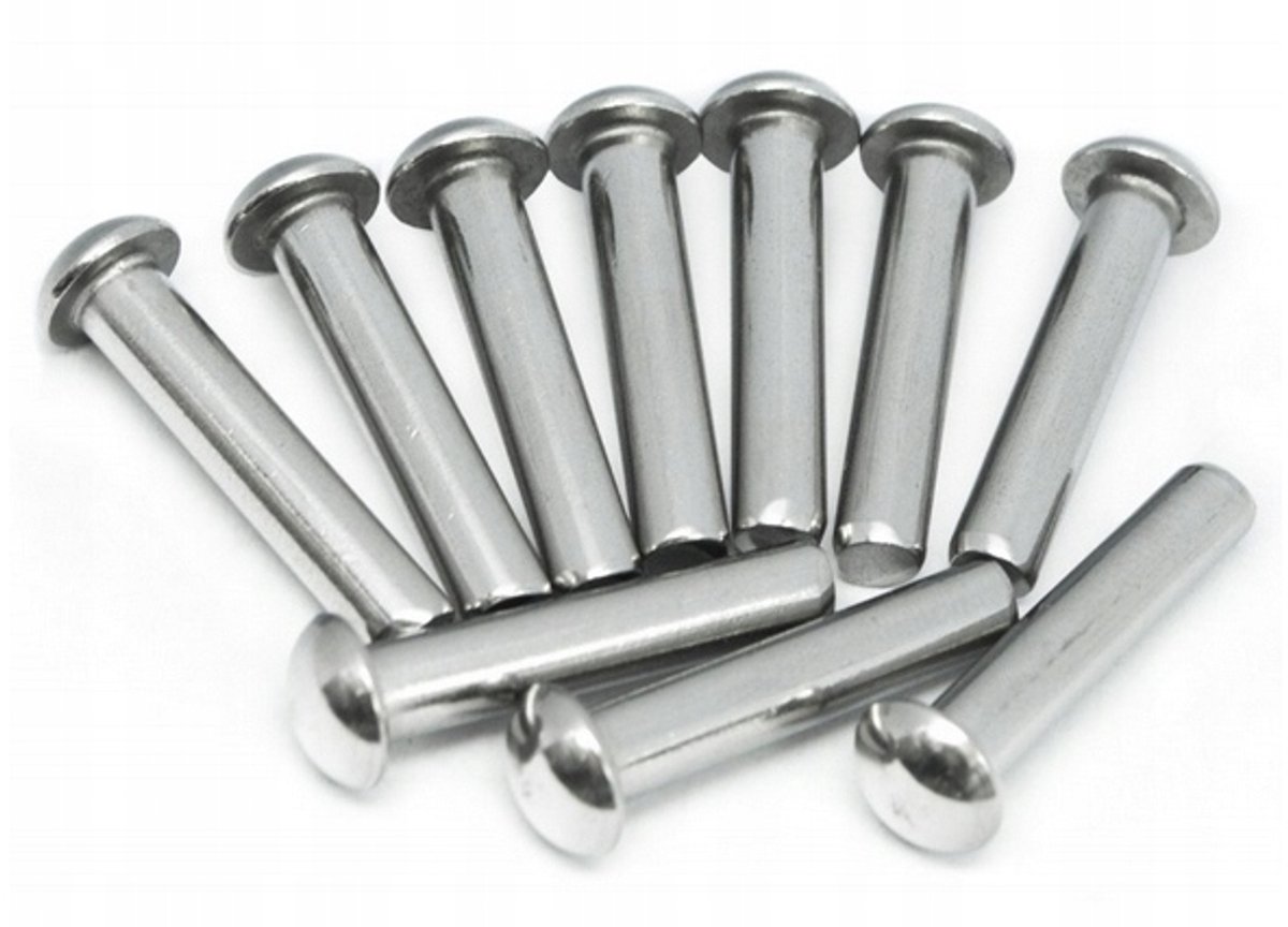 Aluminium Klinknagels DIN660 4x16mm - 100 Stuks