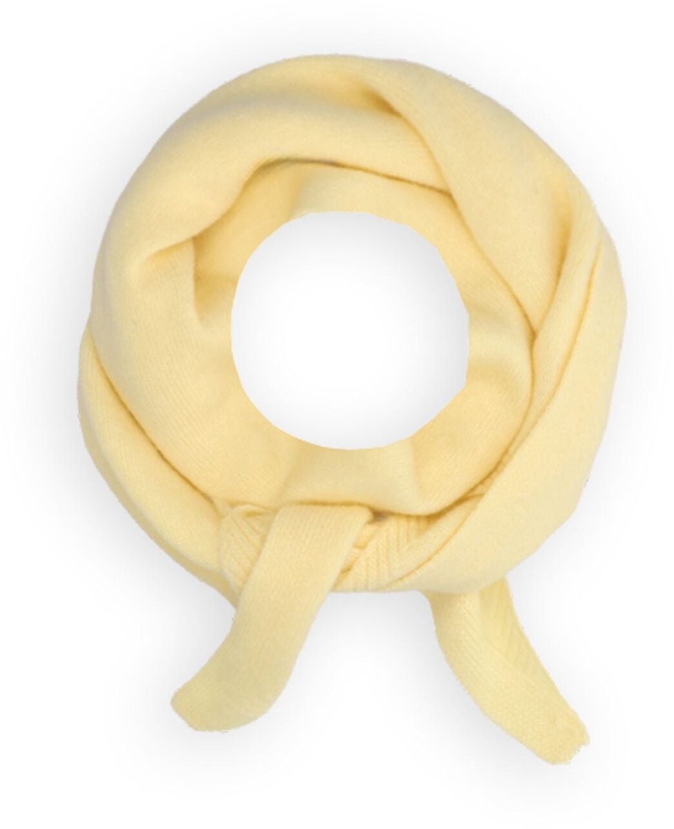 BONNIE STUDIOS Bonnie Wool Scarf Sjaals Dames - Geel - Maat ONESIZE
