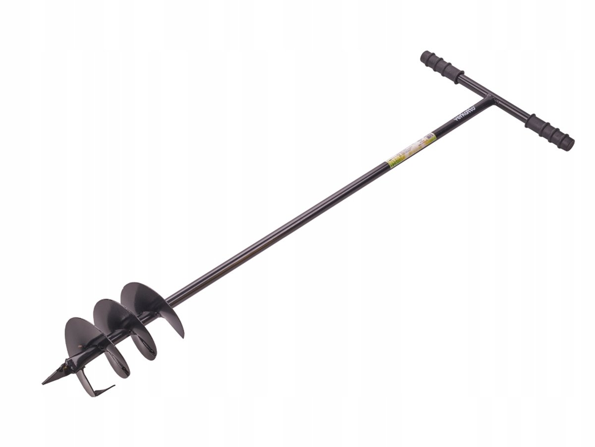 Handmatige Bodemboor RVS 120mm - Tuin & Houtbewerking