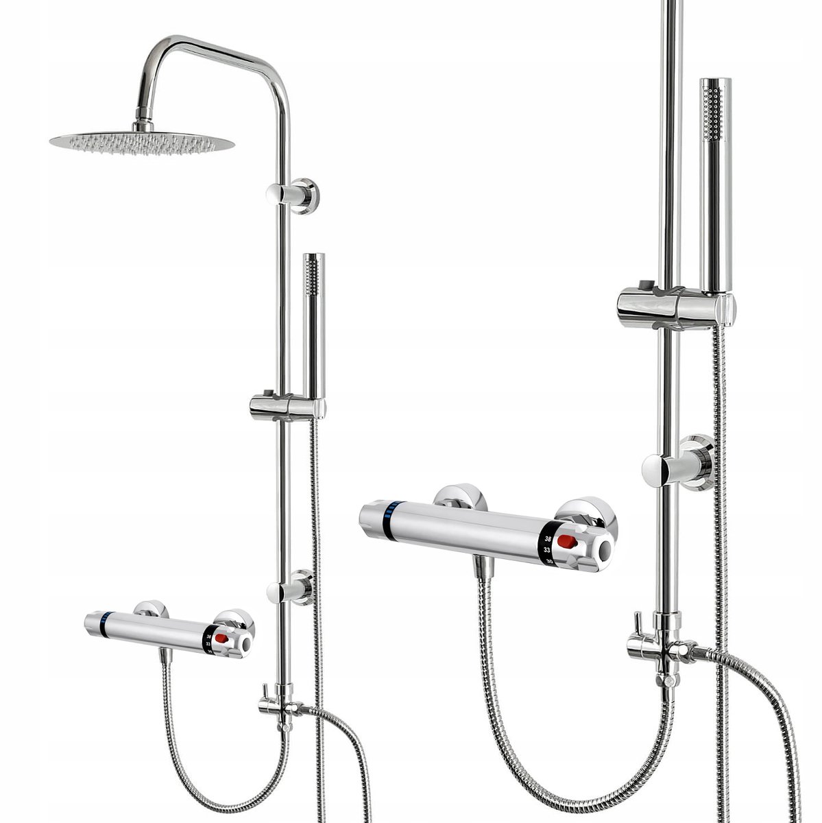 Douchekolom INEA met Thermostaatkraan & 25cm Rainshower
