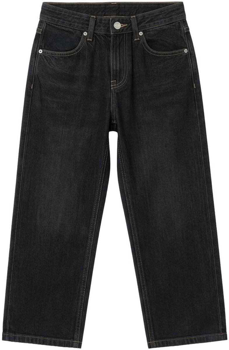 Urban Classics Boys 90’s Jeans Kinder broek Kids 122/128 Zwart