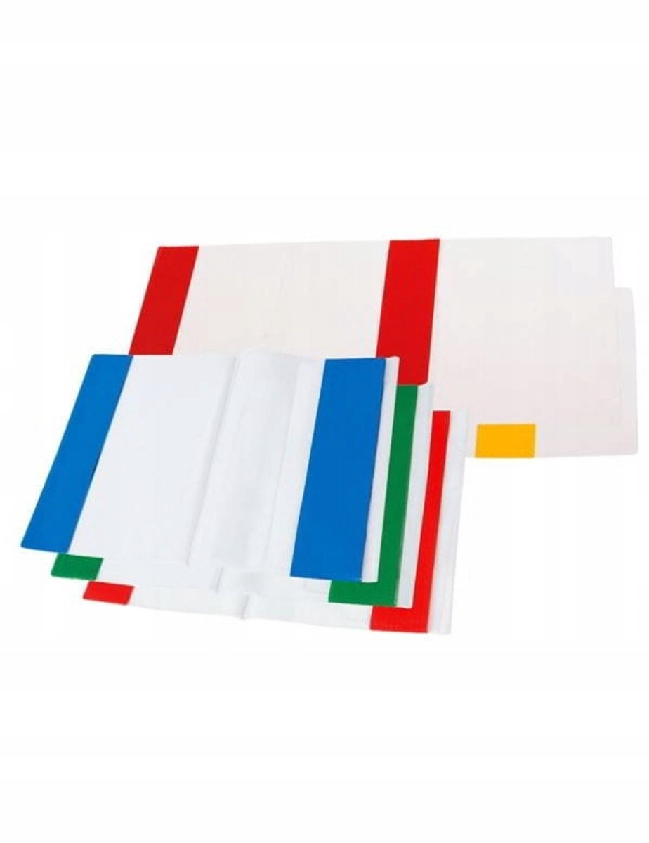 2x Verstelbare Boekomslagen PVC (25,4 x 43 cm) - Panta Plast