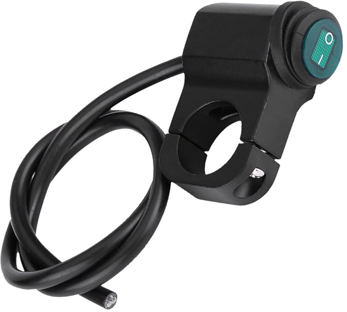 Keenso 12V Motor Switch Waterproof Handlebar Switch Headlight Switch 22mm Universal On Off Switch Interruptor The Fan - ShopVlot