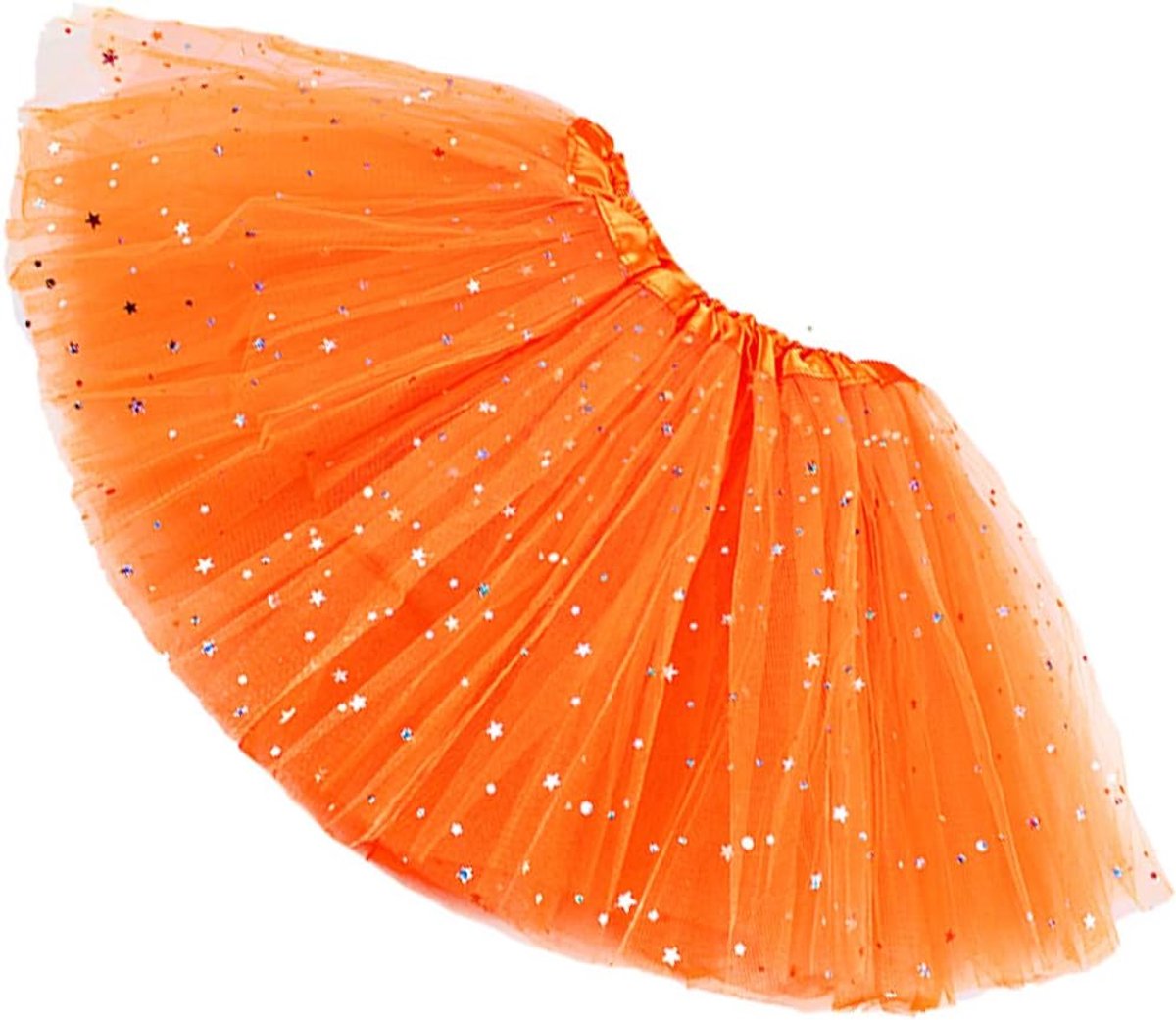 Girls' Tutu Skirt with Glitter Sequins Tulle Layered - ShopVlot
