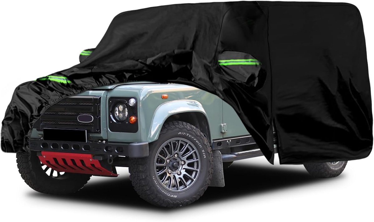 Car Cover Waterproof Replacement for Land Rover Defender 110 1990-2016 Full Garage Car Tarpaulin Outdoor Cover Against - ShopVlot