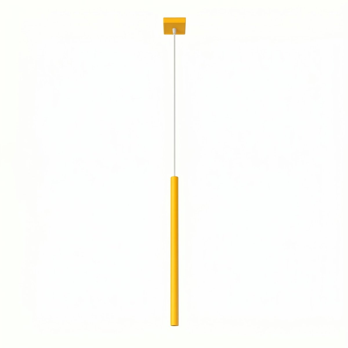 Sollux Lighting Hanglamp PASTELO - G9 - geel - staal - 8x8x120cm