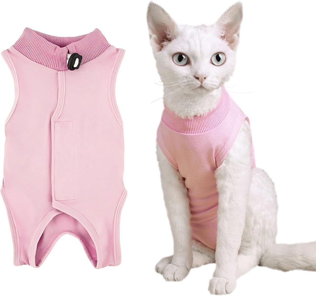 KAIYAYA Cat body after on recovery suit clothing modal recovery castration cat recovery suit for spay abdominal wounds - ShopVlot
