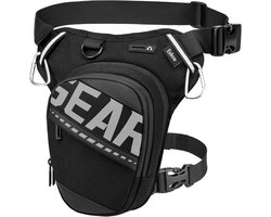 Eshow Motorcycle Leg Bag, Expandable Capacity, Waist Bag for Men and Women, with Reflective Strap, 1 Bottle Clip, 2 - ShopVlot