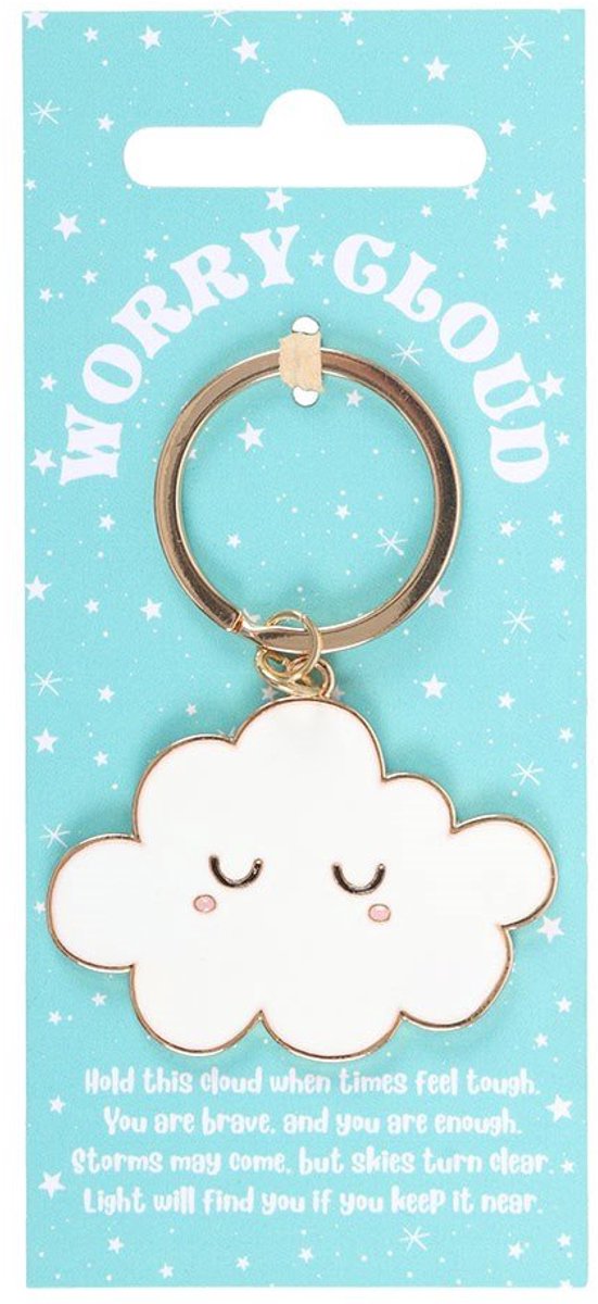 Something Different - Worry Cloud Sleutelhanger - Multicolours