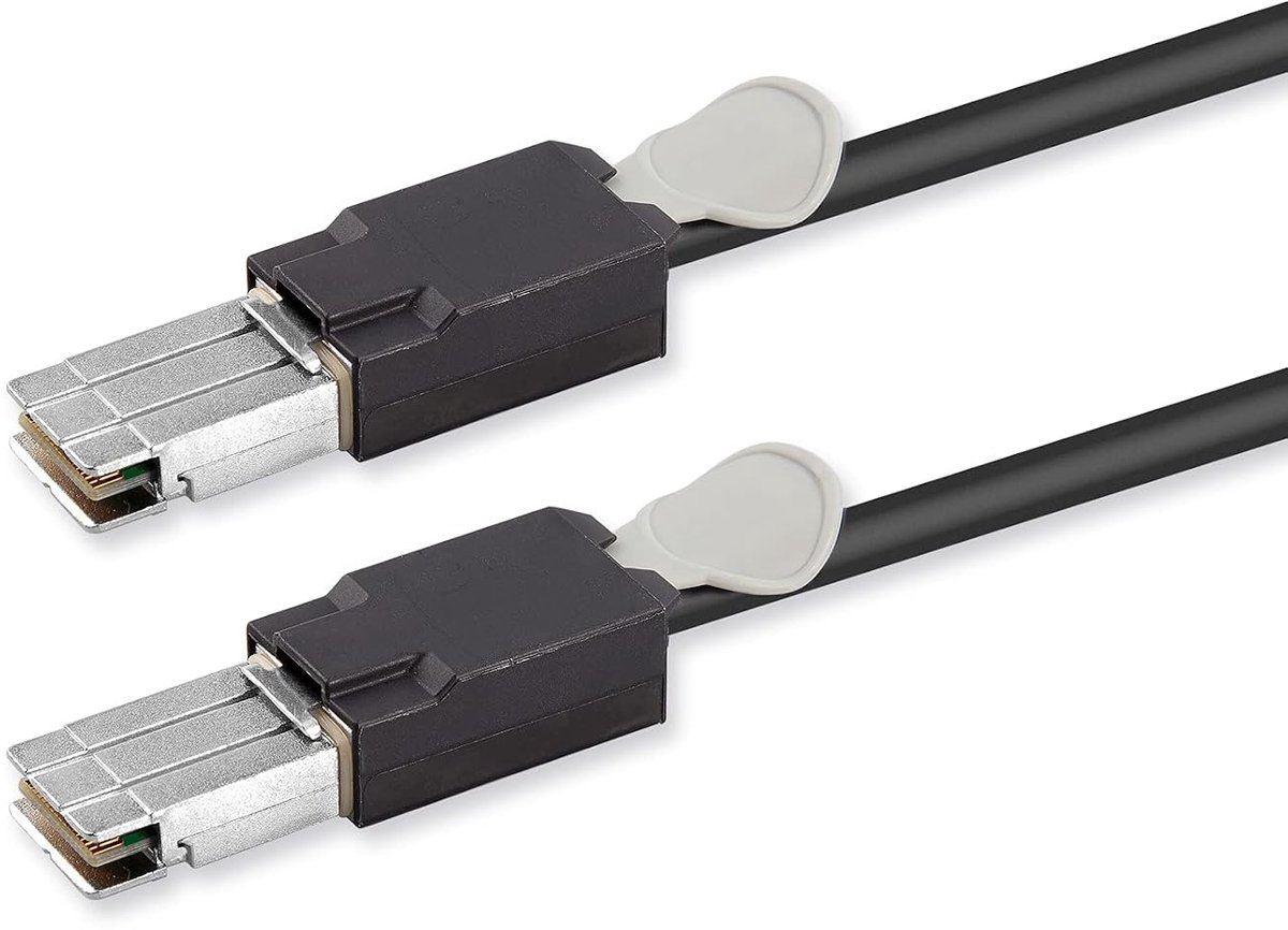 Stacking Cable for Cisco CAB-STK-E-0.5M FlexStack Cable, Compatible with Catalyst 2960-X and 2960-XR, Stack up to 8 - ShopVlot