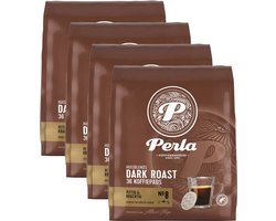 Perla Dark Roast - Compatibel met Senseo - Multipack - 144 (4x36) Koffiepads