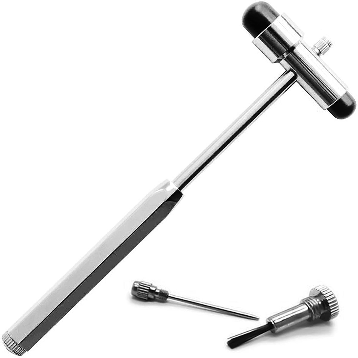 Trömner, reflex hammer, percussion reflex hammer, Neuro reflex hammer with brush and needle for skin reflexes and - ShopVlot