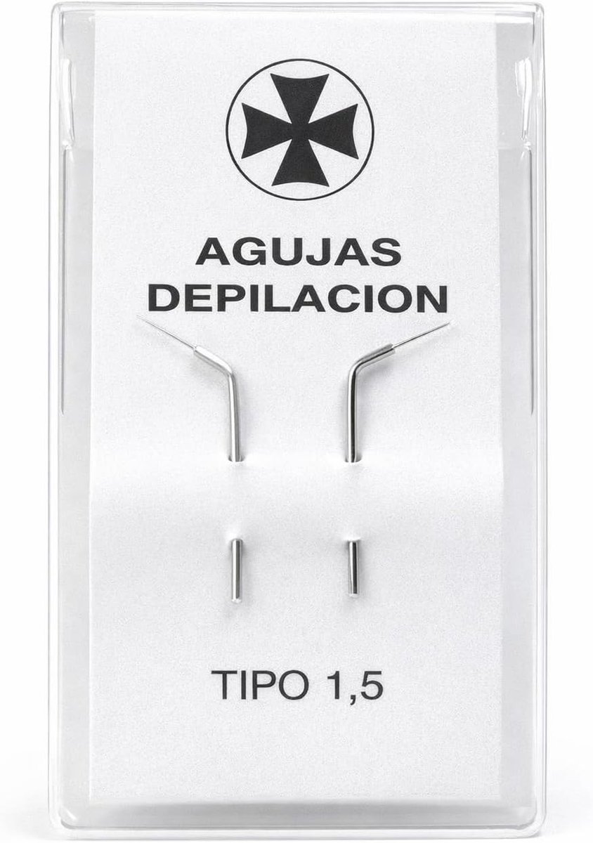 WYC Hair Removal Needles No. 1.5, Pack of 50, in 2 Bags. - ShopVlot