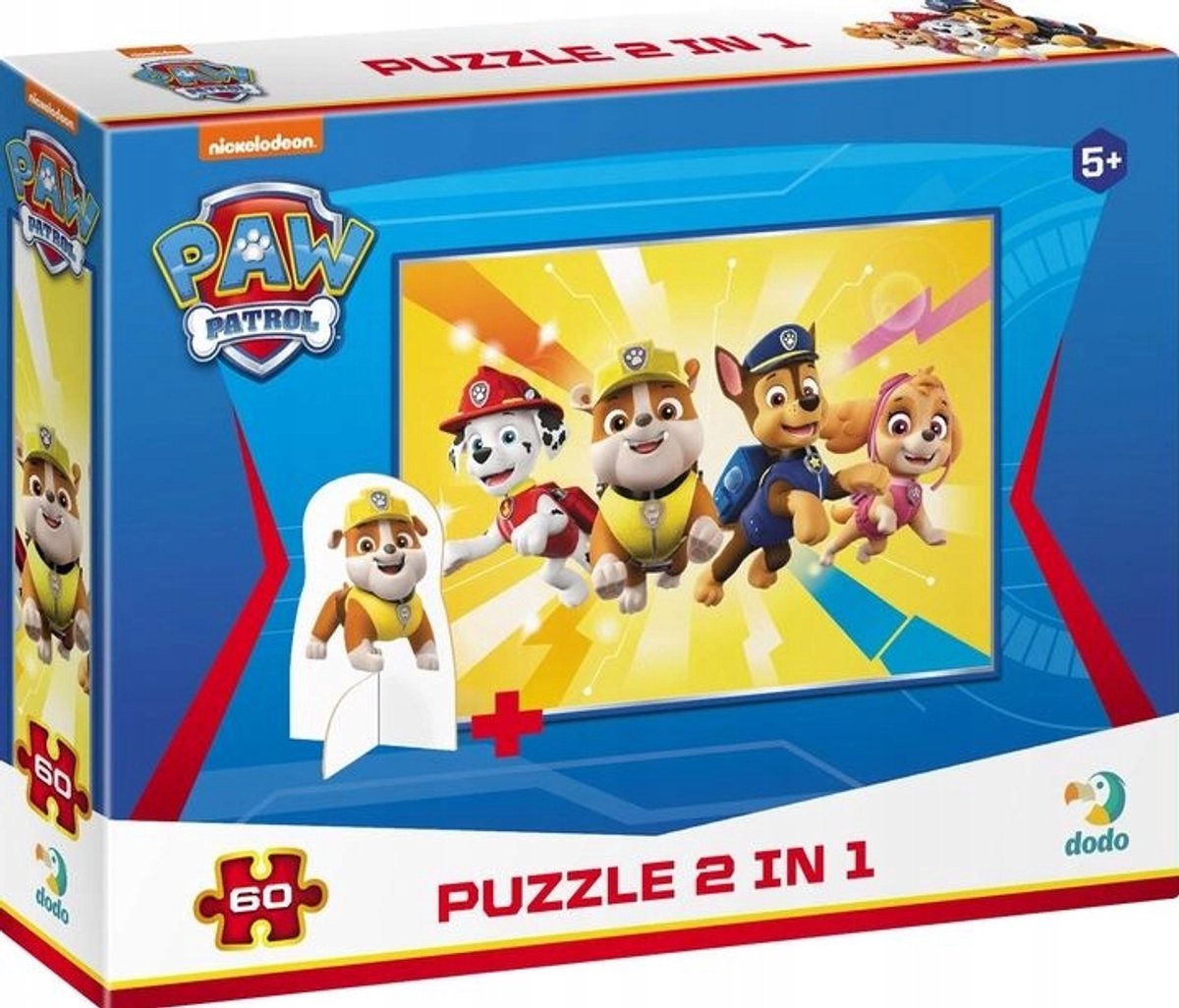 Paw Patrol Puzzel met Figuur 60 Stukjes voor Kinderen