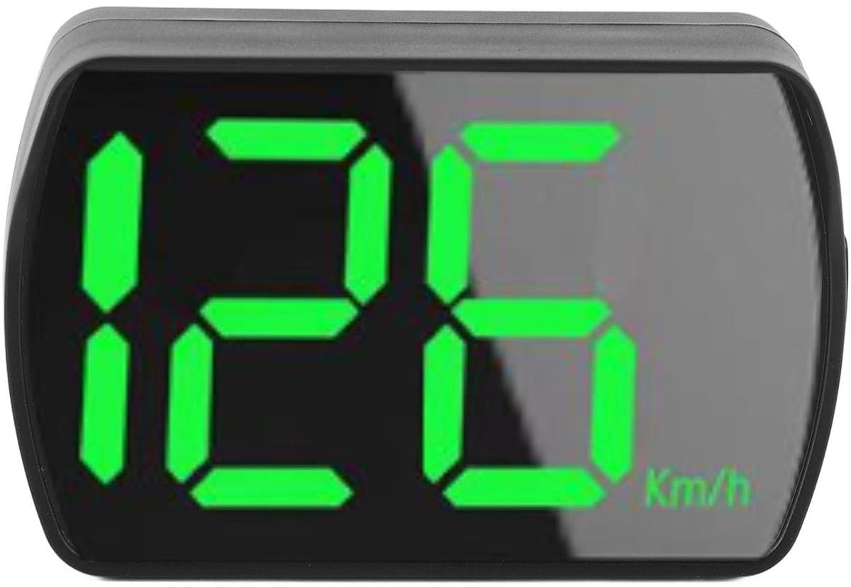 Car HUD Speedometer, KM MPH Digital GPS Speedometer Heads Up Display, Head Up Display Universal Fit for Truck SUV Bus - ShopVlot