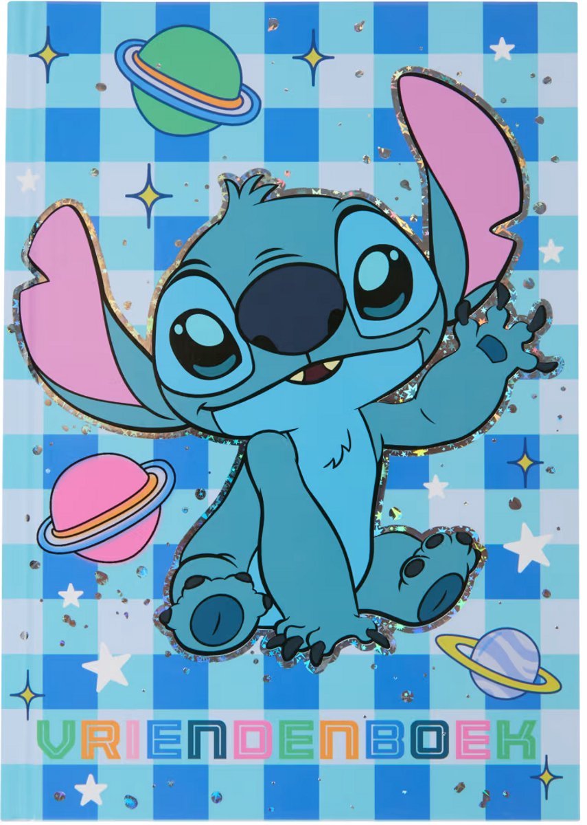 Stitch Vriendenboek - Voor Kinderen - blauw - Vriendenboekje met Ruimte voor Foto's, Herinneringen en Leuke Antwoorden - Ontdek Alles over je Beste Vrienden- Leuk Cadeau voor Stitch Fans - Voor School en Thuis - Ideaal voor Verjaardagen en Feestdagen