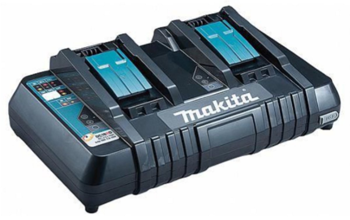 Makita 2-Port, 14.4 - 18 V, 1.5 - 5.0Ah, Li-Ion
