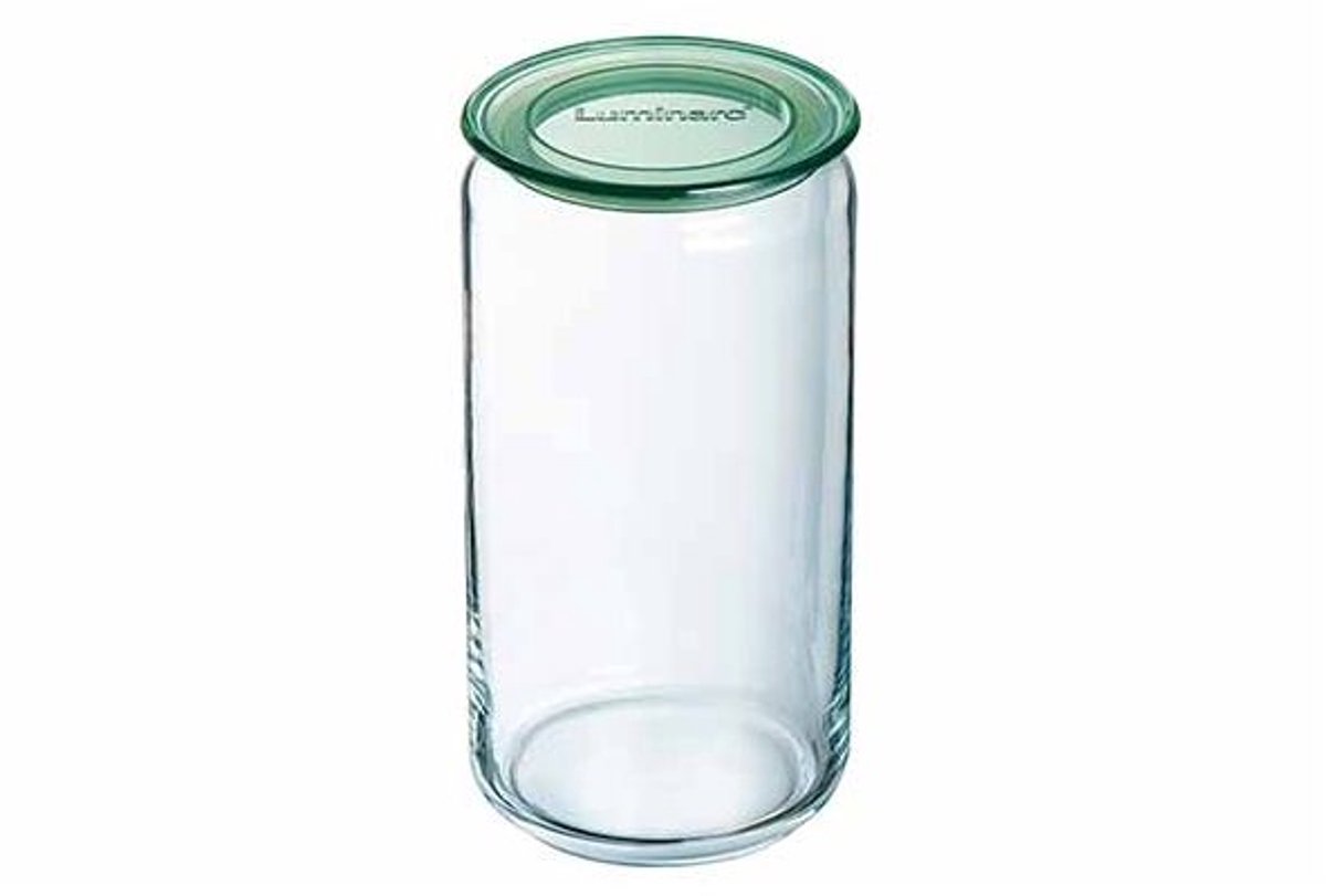 Pure Jar Voorraadpot 1,5l Groen Deksel D10,5xh20,6cm